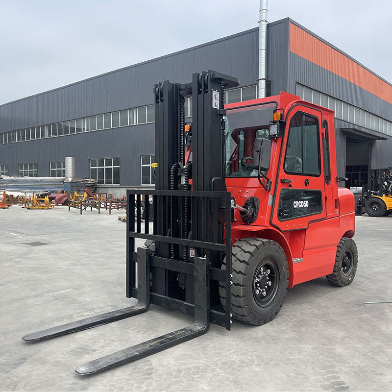Ağır Hizmet CPCD50 CE Fabrika Doğrudan Satış 5 Tonluk Dizel Forklift