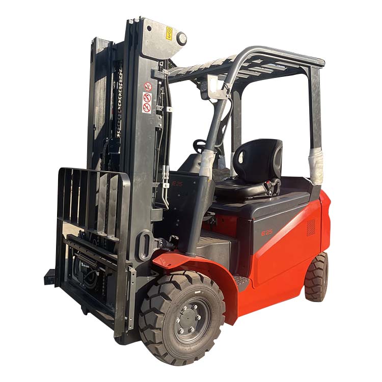 Kecekapan Tinggi Mini 2 Peringkat Asid Plumbum 2.5 Tan Forklift Elektrik