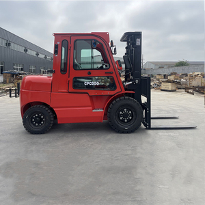 Fork Lift Kamion me Performanc&euml; t&euml; Lart&euml; 3-6M Lifting Height 5 ton Diesel Forklift