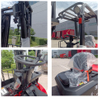 Forklifts Leictreach 3500kg frithchothromaithe don Tionscal L&aacute;imhse&aacute;la &Aacute;bhar