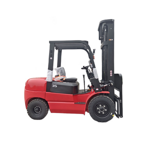 2 ደረጃ IC Forklift አዲስ 3.5 ቶን ባለብዙ ጎማ ናፍጣ ፎርክሊፍት