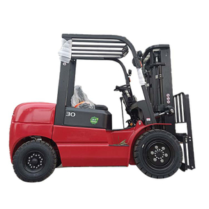 Bagong Disenyo Red IC Forklift Multi-wheel 3 Ton Diesel Forklift