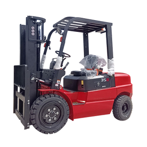 4 Way Fork Lift Portable 3,5 ton Litium Ion Electric Forklifts Truck